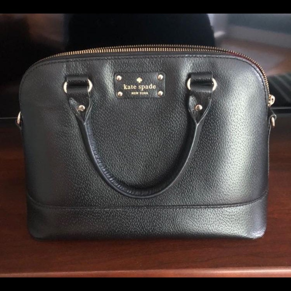 Black Patterson drive Kate spade purse
